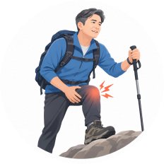 골프·테니스·등산을 즐기는 분